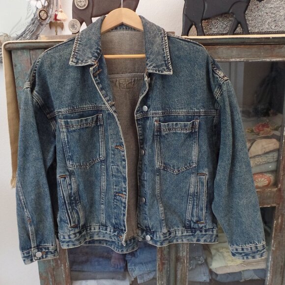 Unbranded Jackets & Blazers - Dark Denim Swing Jacket XL NWOT